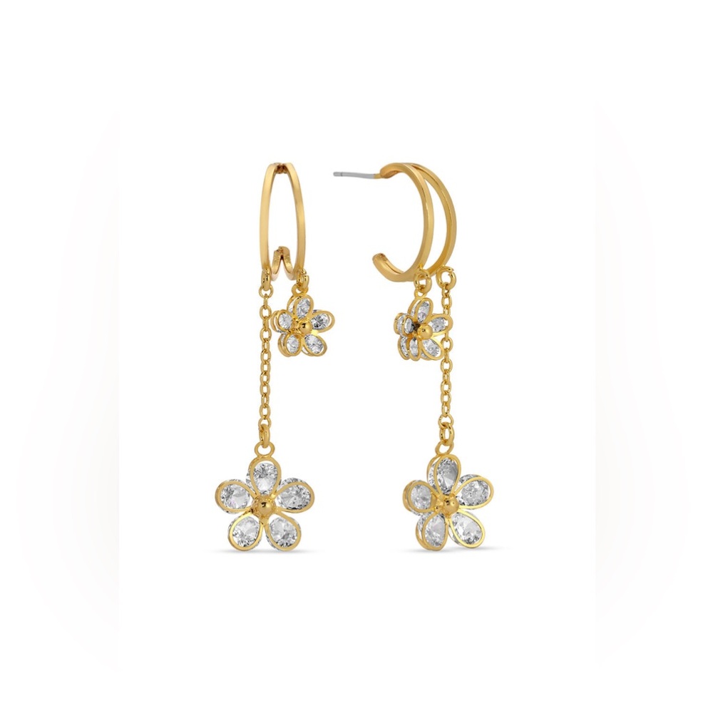 Eye Candy Hampton CZ Drop Earrings